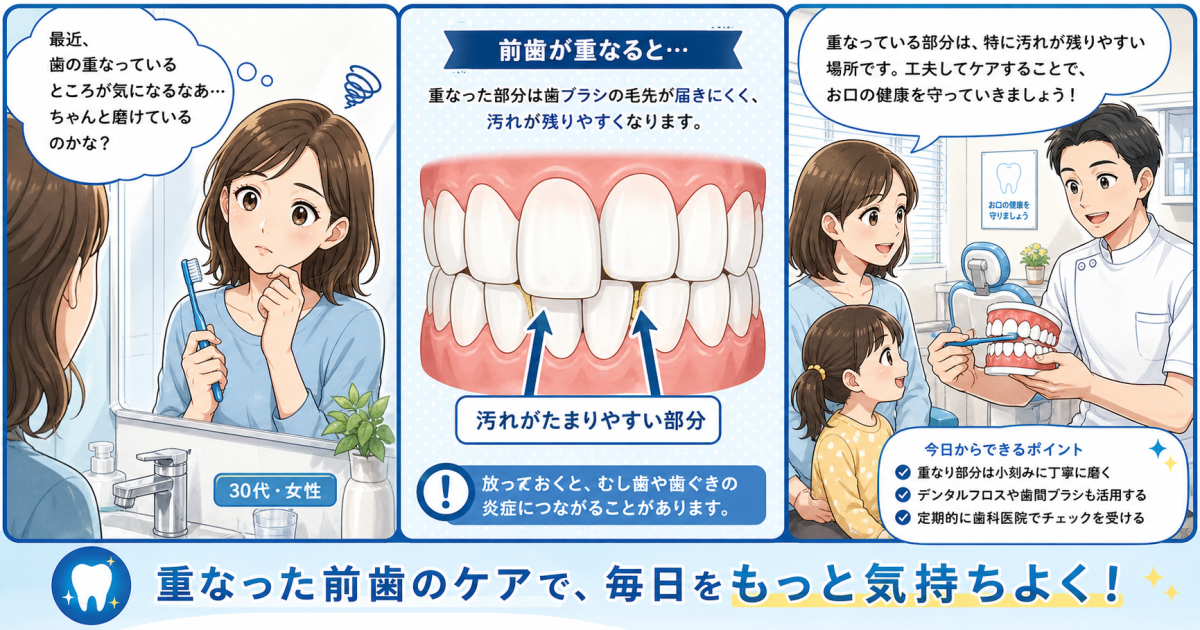 歯並びで虫歯になりやすい理由とは?今すぐできる予防策を解説